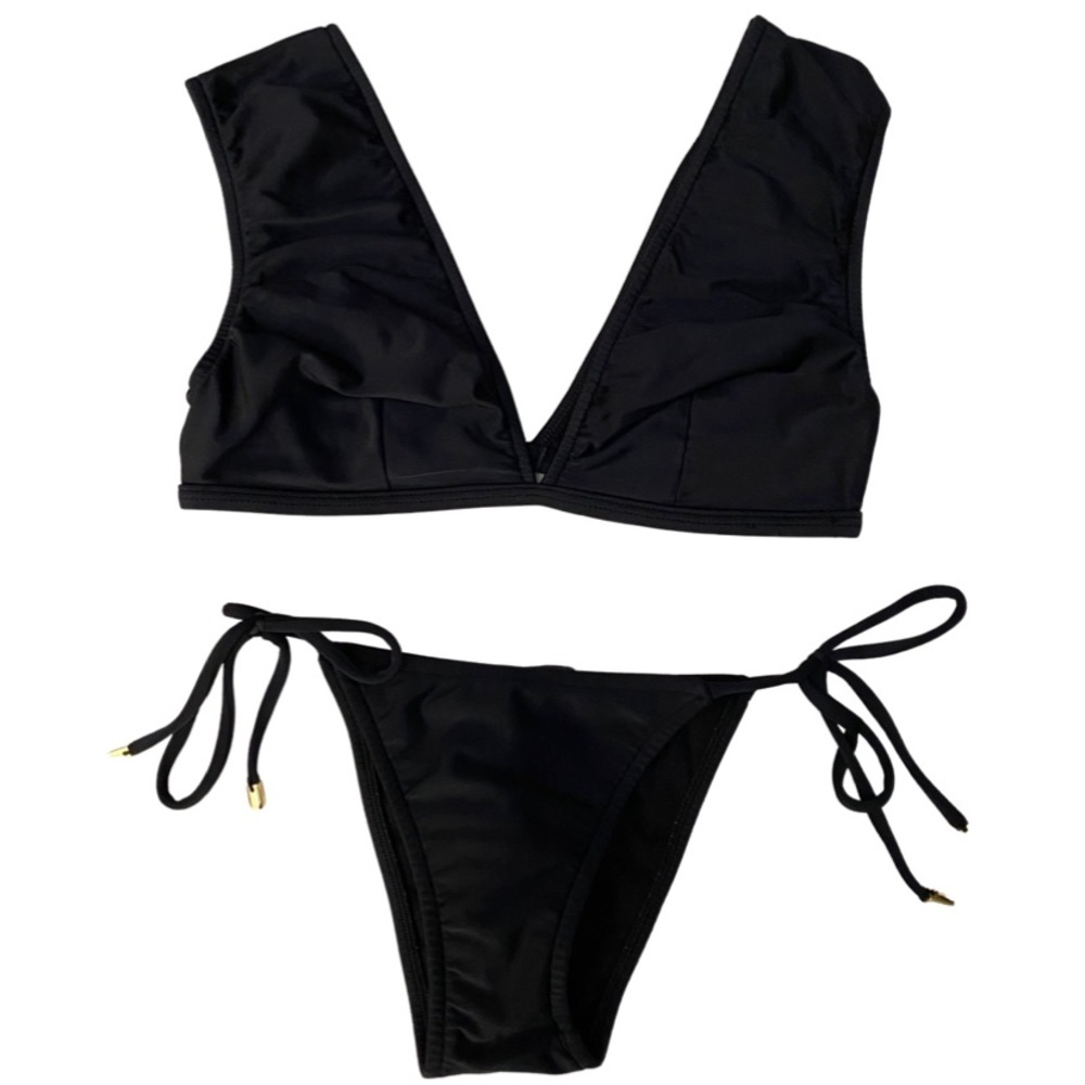 Salinas Black String Bikini - image 1